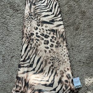 ASOS Animal Print Skirt
